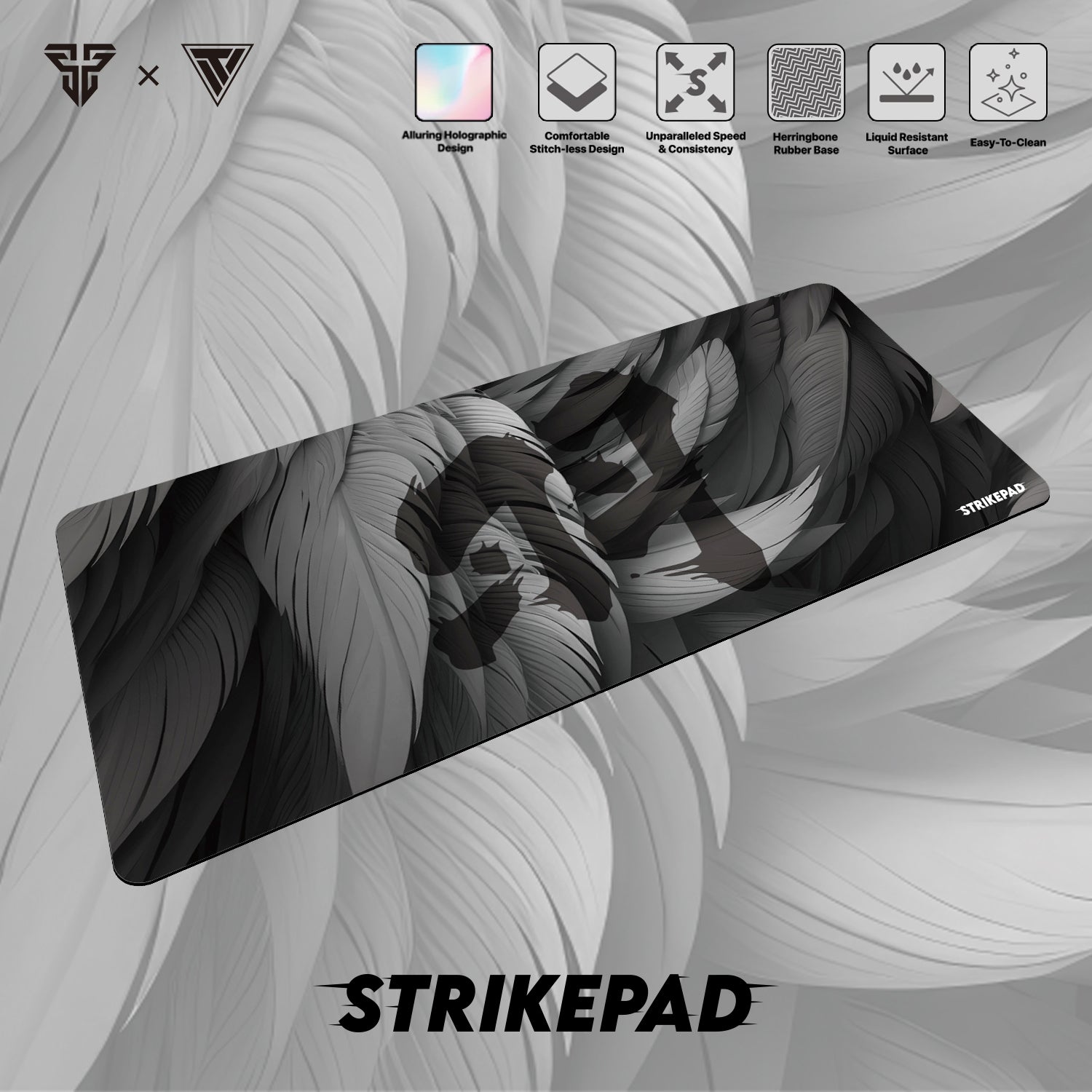FANTECH Strikepad MST901 Gaming Mousepad 900x400x3mm Transformation Pattern Waterproof and No Edge Stitching Speed Mouse Mat