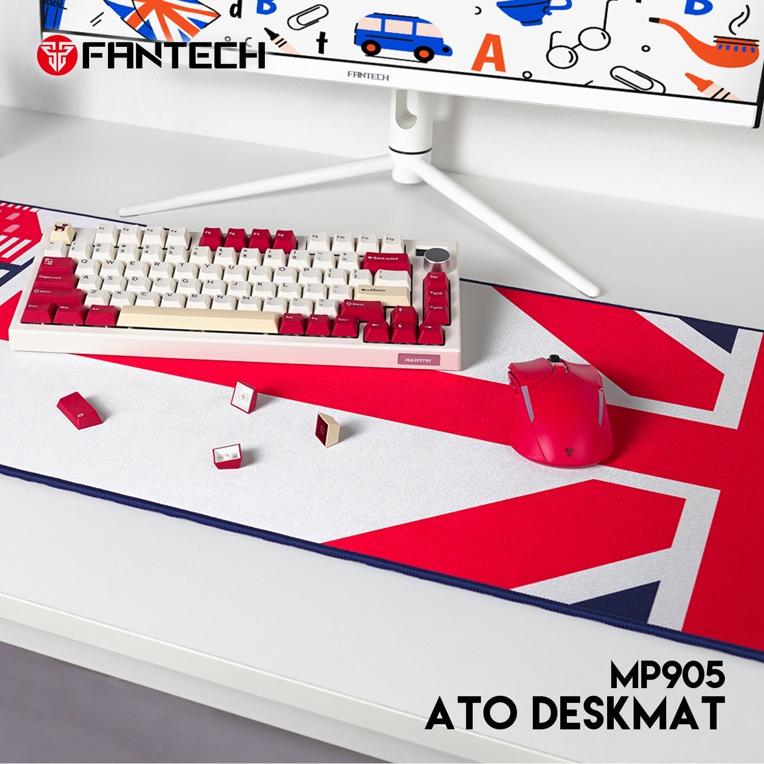 Fantech ATO MP905 Desk Mat VIBE EDTION London Tour