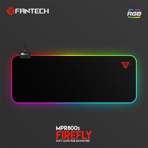 FANTECH FIREFLY MPR800s SOFT CLOTH RGB MOUSEPAD